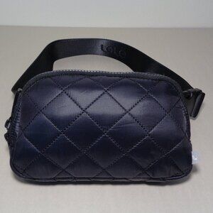 Lolë / Lole / QUILTED / Black / Nylon / New Men's Belt - Shoulder Bag